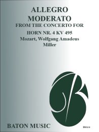 Allegro Moderato from the Concerto for Horn Nr. 4 KV 495...