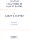 Fantasy on a Theme by Samuel Barber - Kopetz, Barry