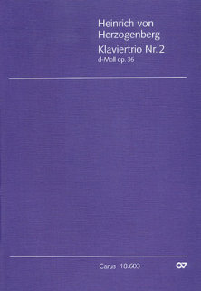 Klaviertrio Nr. 2 in d - Herzogenberg, Heinrich Von