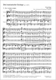 Elgar: Drei marianische Gesänge - Elgar, Edward