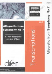 Allegretto from Symphony Nr. 7 - Ludwig van Beethoven -...