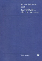 Jauchzet Gott in allen Landen - Bach, Johann Sebastian -...