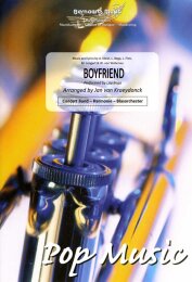 Boyfriend - Lou Bega - arr. Jan van Kraeydonck