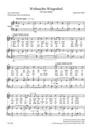 Weihnachts-Wiegenlied (Christmas Lullaby) - John Rutter