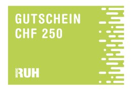Gutschein Ruh Musik AG - Warenwert CHF 250