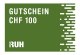 Gutschein Ruh Musik AG - Warenwert CHF 100