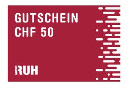 Gutschein Ruh Musik AG - Warenwert CHF 50