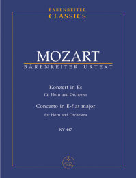 Konzert für Horn und Orchester Nr. 3 Es-Dur KV 447 -...