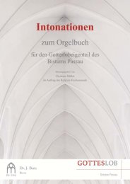 Gotteslob: Intonationen zum Orgelbuch - Müller,...