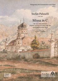 Missa in C - Paluselli, Stefan - Weinberger, Gerhard