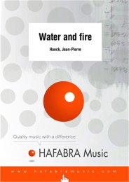 Water and fire - Haeck, Jean-Pierre