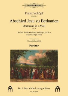 Abschied Jesu zu Bethanien - Schöpf, Franz