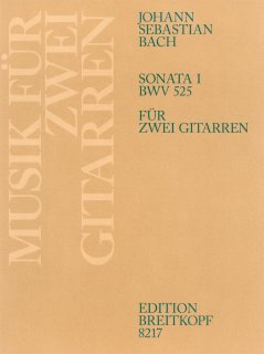Sonata I BWV 525 - Bach, Johann Sebastian - Krause, Ansgar