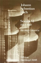 Sonata VI BWV 530 - Bach, Johann Sebastian - Krause, Ansgar