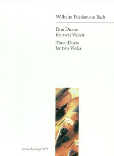3 Duette - Bach, Wilhelm Friedemann - Altemark, Joachim