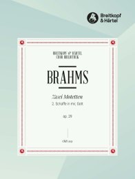 2 Motetten op. 29 - Brahms, Johannes