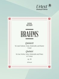 Klavierquintett f-moll op. 34 - Brahms, Johannes