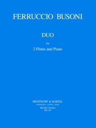 Duo e-moll op. 43 Busoni-Verz. 156 - Busoni, Ferruccio