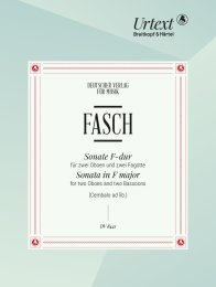 Sonate F-dur - Fasch, Johann Friedrich - Angerhöfer,...