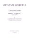 Canzoni (1608) - Gabrieli, Giovanni - Lumsden, Alan