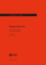 Fingercapriccio - Huber, Nicolaus A.