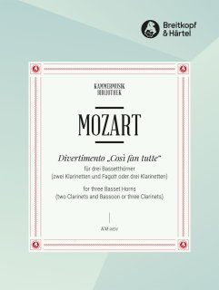 Divertimento Così fan tutte - Mozart, Wolfgang Amadeus - Trio di Clarone Schottstädt, Rainer