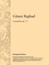 Concertino op. 71 - Raphael, Günter