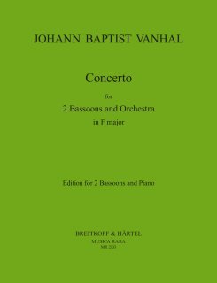 Konzert F-dur - Vanhal, Johann Baptist - Voxman, Himie Block, Robert Paul (KA)