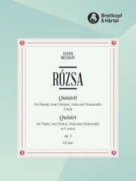 Klavierquintett f-moll op. 2 - Rozsa, Miklos