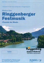 Ringgenberger Festmusik (Freunde der Musik) - Götz,...