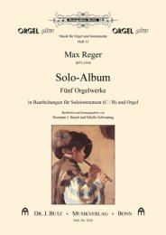 Solo-Album - Reger, Max