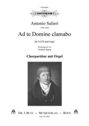 Ad te Domine clamabo - Salieri, Antonio - Hägele,...
