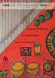 Concertino für Orgel und Schlagwerk - Willscher,...