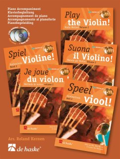 Play the Violin! Piano Accompaniment vol. 2 - van Elsten, Jaap - Meuris, Wim - van Rompaey, Gunter - Kernen, Roland