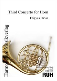 Third Concerto for Horn - Frigyes Hidas