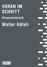Voran im Schritt - Walter Häfeli