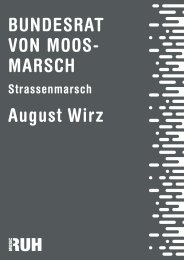 Bundesrat von Moos-Marsch - August Wirz