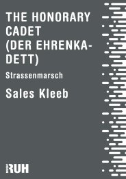 The Honorary Cadet (der Ehrenkadett) - Sales Kleeb