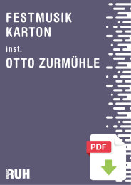 Festmusikkarton - Emil Ruh