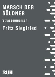 Marsch der Söldner - Fritz Siegfried