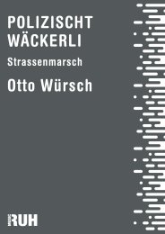 Polizischt Wäckerli - Otto Würsch