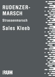 Rudenzer-Marsch - Sales Kleeb