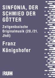 Sinfonia, der Schmied der Götter - Franz...