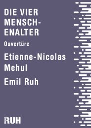 Die vier Menschenalter - Etienne-Nicolas Méhul -...
