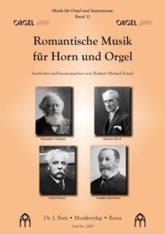 Romantische Musik für Horn und Orgel - Brand, Helmut...