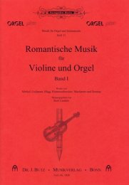 Romantische Musik #1 für Viola & Orgel - Diverse