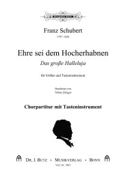 Ehre sei dem Hocherhabnen (Grosses Halleluja) - Schubert,...