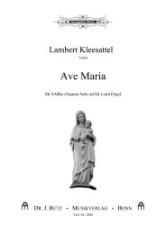 Ave Maria - Kleesattel, Lambert