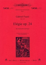 Élégie op. 24 - Fauré, Gabriel