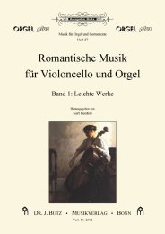 Romantische Musik für Violoncello und Orgel #1 -...